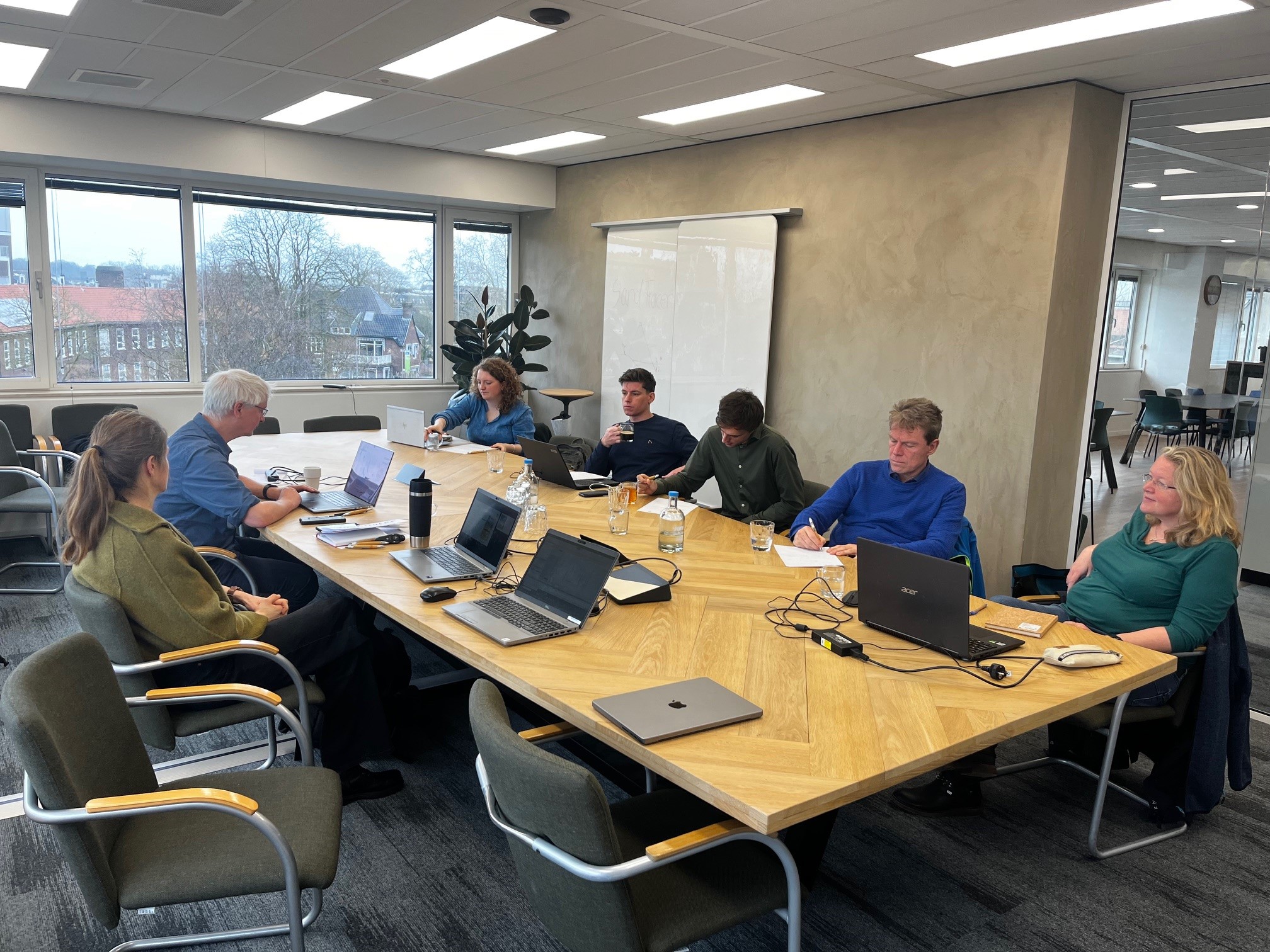 SandTracer werksessie discussie